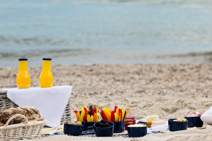 Picnic at beach