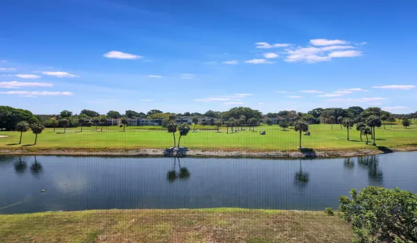 PUBLIC GOLF COURSE, LAKE FRONT, CONDO ASSOCIATION OWNS THE LAKE.