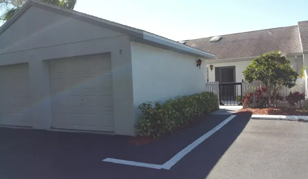 Front courtyard entry