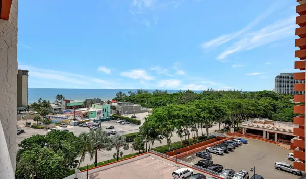 Enjoy the ocean and Intracoastal views of this fully furnished and renovated condo 1 block from the beach! Available for rent both short term (6 months +) and annually.