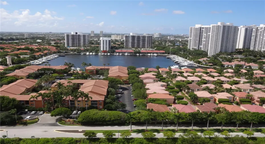 Terrace View of Waterways Marina