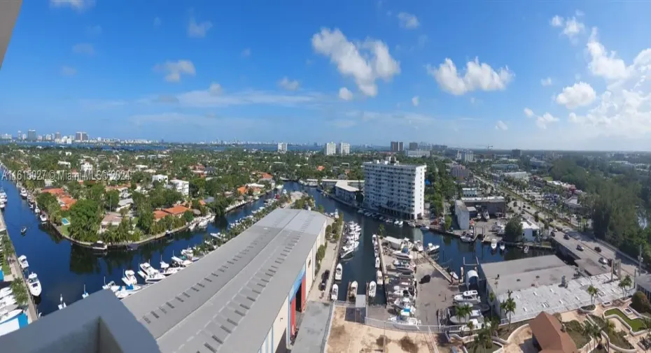 View from the balcony and rooms