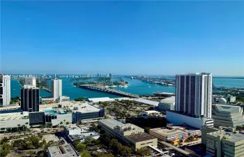 Just Listed Stunning water views Unit for sale in the heart fo downtown Miami by Andrea Guzman