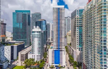 Street View of Building
Sleek 43 story high rise