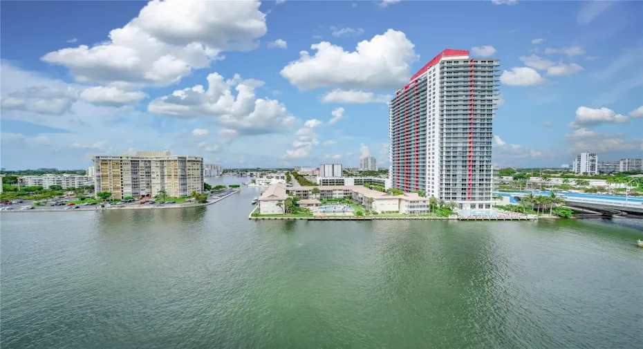 Gorgeous Intracoastal view from the balcony