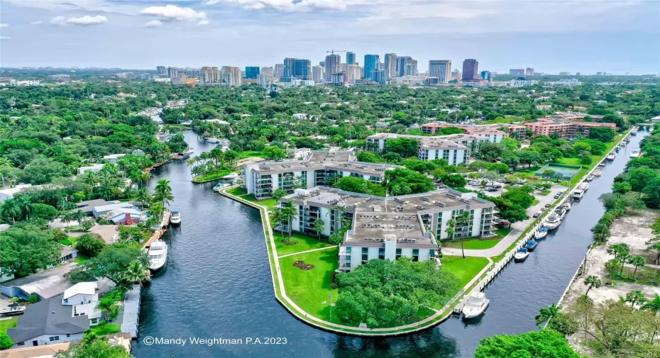 River Reach looking East toward Downtown © MWPA2024