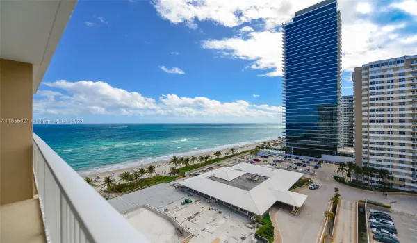 Ocean view from your south-facing balcony