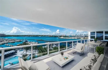 Miami Skyline Views From Your Balcony