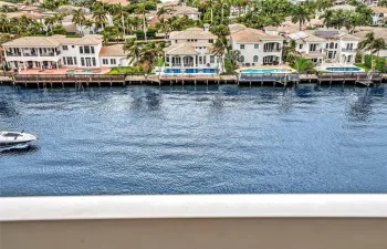 Amazing view of the Intracoastal Waterway from the balcony and every room!!