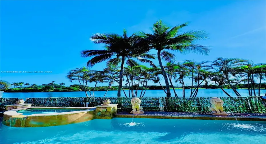 LAKE VIEW FROM POOL